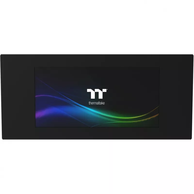LCD-paneelkit Thermaltake View 600 TG 6,0 inch zwart — intern displaymodule voor pc-behuizingen