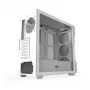Darkflash DS900 Mesh pc-behuizing zonder ventilatoren (wit)