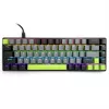 Mechanisch toetsenbord MEDIA-TECH MT1260 Red Core MX60, 60% formfactor, CHERRY MX Red schakelaars, RGB-verlichting, USB, groen