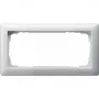 Gira 100203 Standard 55 2-voudig afdekraam zonder middensteg, zuiver wit