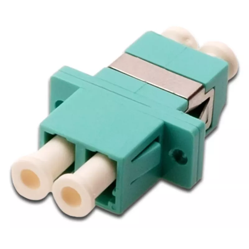 Digitus glasvezelkoppeling duplex LC naar LC MM OM3 aqua