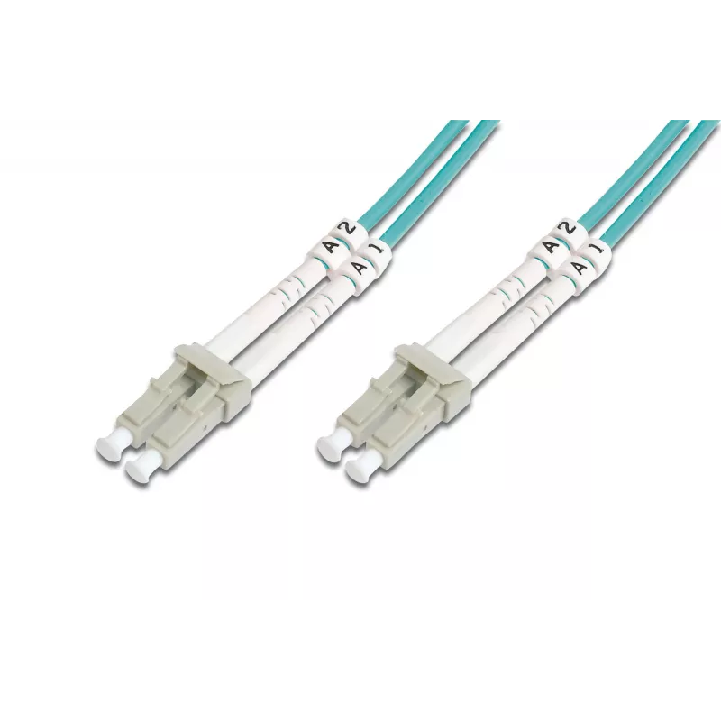 Glasvezel-patchkabel multimode OM3 LC/LC 15 m Digitus