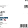 Bosch Heavy for Metal 2608622059 gevlochten staaldraad schijfborstel, Ø 115 mm, 0,5 mm staaldraad, M14, voor haakse slijpers
