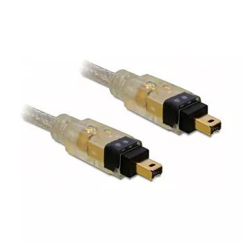 FireWire A/A-kabel DeLOCK 1,0 m grijs