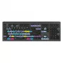Logickeyboard ASTRA 2 DaVinci Resolve-toetsenbord voor Mac, volledig formaat, bedraad USB, schaarmechanisme, QWERTZ Duits, zwart
