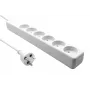 Stopcontactenblok ProXtend KIT6-KIT01W — 6-voudig met overspanningsbeveiliging, wit