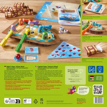 Captain Pepe Schatz Ahoi, bordspel