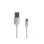 Natec Prati Lightning-kabel (m)->USB-A (m) 2m MFi wit NKA-2149