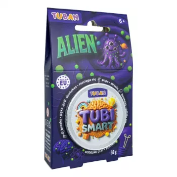 Modelleermassa TUBAN Tubi Smart – Alien, paars, 50 g