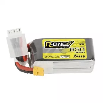 Accu Tattu R-Line 650mAh 14,8V 95C 4S1P XT30