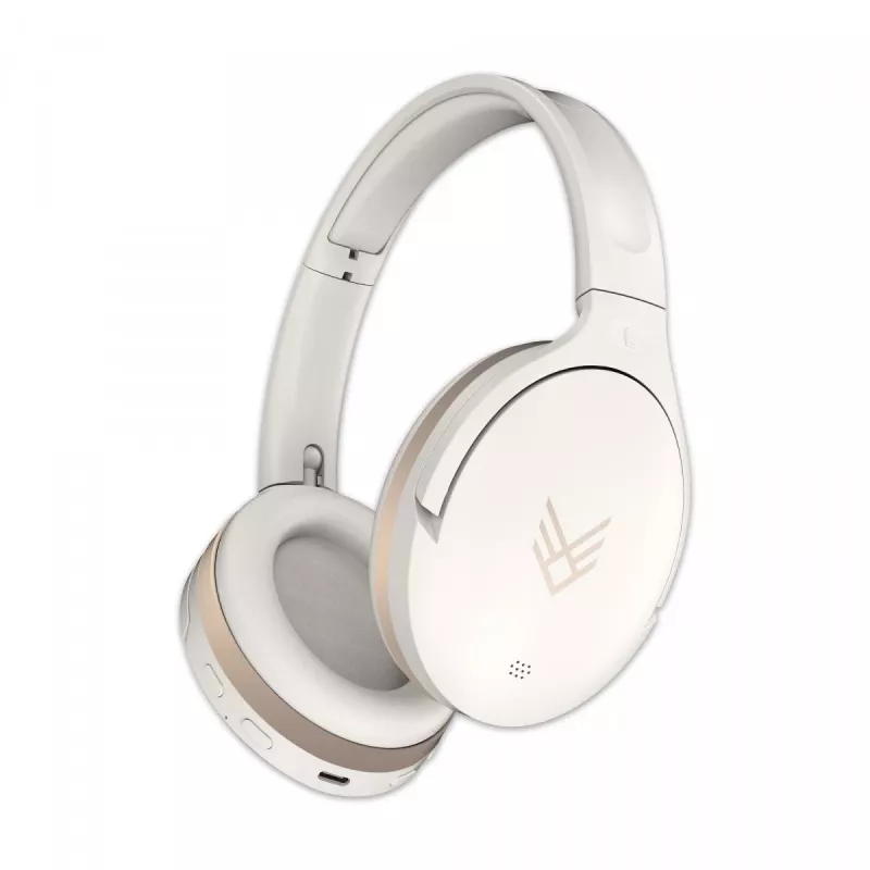 Audeeo Serene Hush Pro draadloze on-ear koptelefoon, crème