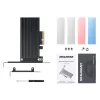 GRAUGEAR G-M2PCI01 interne M.2-adapter PCIe stekker zwart 128mm