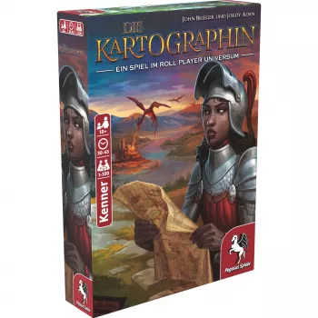 Pegasus Spiele Die Kartographin bordspel