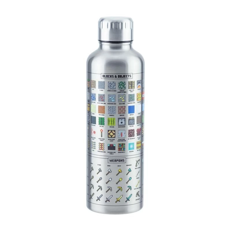 Paladone Minecraft metalen waterfles