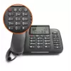 Gigaset DL380 vaste telefoon met snoer, zwart