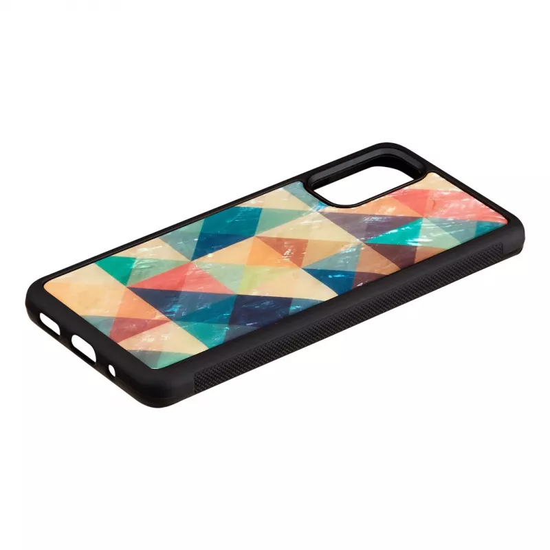 Hoes iKins voor Samsung Galaxy S20 — Mosaic zwart