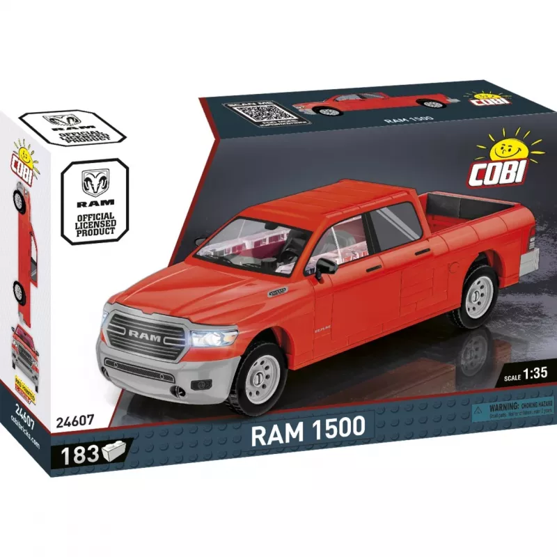 Bouwspeelgoed Cobi RAM 1500 24607 2-in-1 bouwbaar model, verwisselbare configuraties