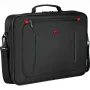 Laptoptas Wenger BQ 16 Clamshell — waterafstotende zwarte hoes voor 16-inch laptops, robuuste beschermhoes