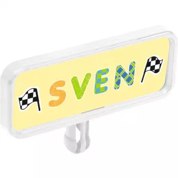 Schommel-/glijauto-accessoire Simba-Dickie BIG 800056486, geel, voor kinderen van 1–7 jaar