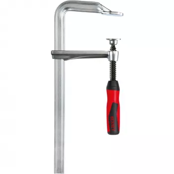 F-schroefklem BESSEY GZ30-2K 30 cm zwart rood roestvrij staal