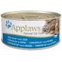 APPLAWS tonijnfilet met krab in bouillon – natvoer voor katten – 70g