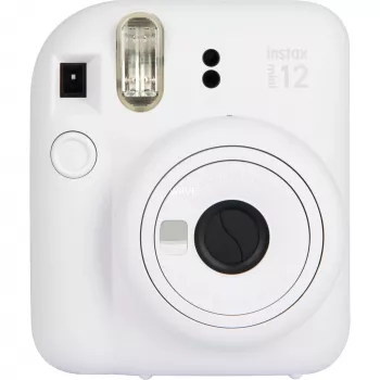 Instantcamera Fujifilm Instax Mini 12 wit — 86×54 mm prints, 60 mm brandpuntsafstand, AA-batterij
