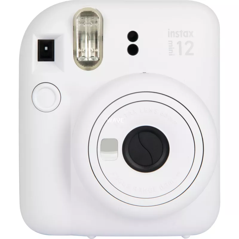 Instantcamera Fujifilm Instax Mini 12 wit — 86×54 mm prints, 60 mm brandpuntsafstand, AA-batterij