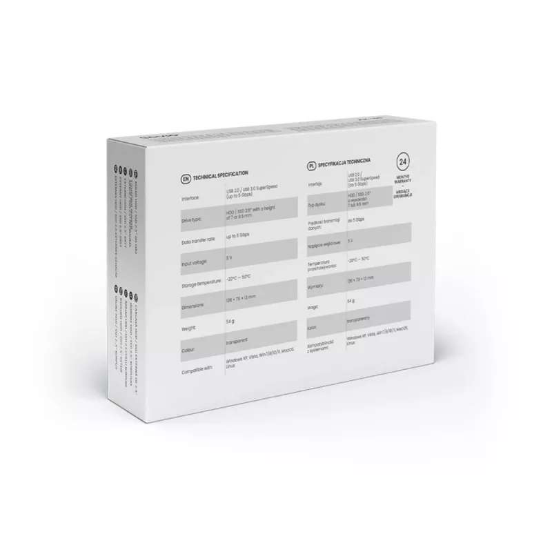 HDD/SSD-behuizing Savio AK-66