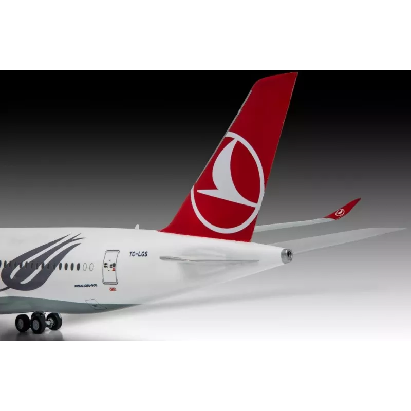 Plastic modelvliegtuig REVELL Airbus A350-900 Turkish Airlines 1/144 schaal