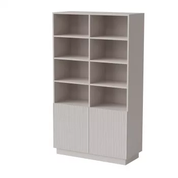 Opbergkast Cama Meble LIVERTI boekenkast 100×420×1705 mm cashmere