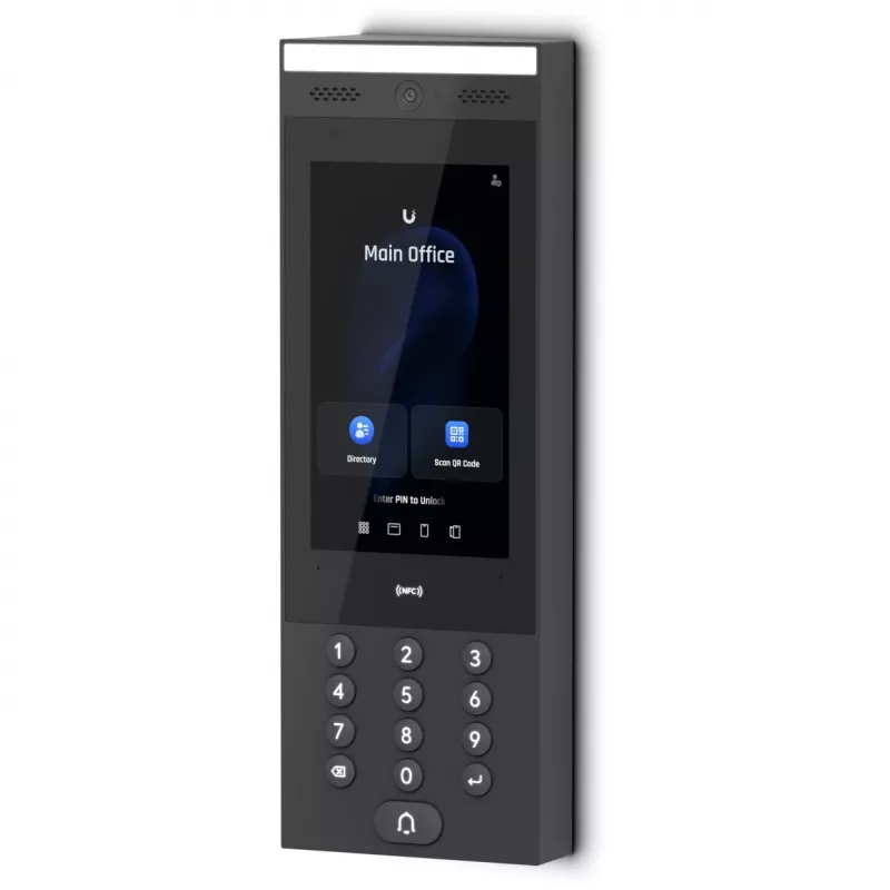 Montage Ubiquiti UACC-Intercom-WM zwart 122,5 mm breed 324,8 mm hoog