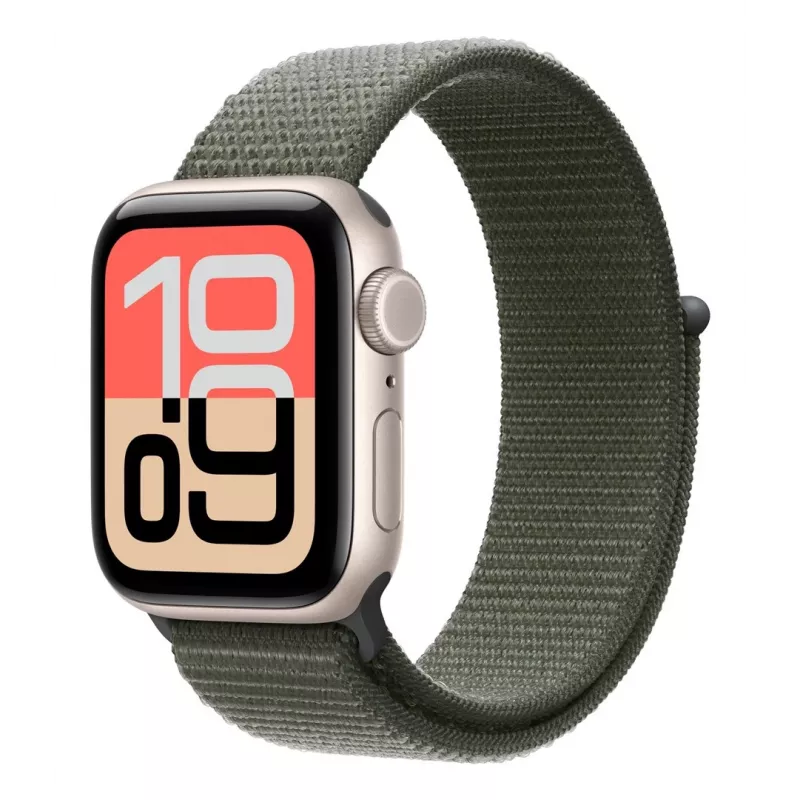 Band Apple MFF74ZM/A groen nylon compatibel met smartwatch