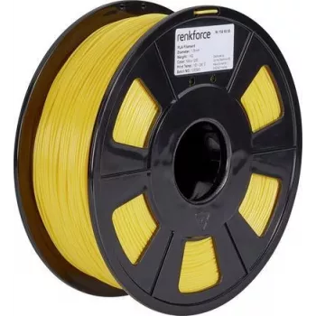 Renkforce RF-4511202 3D-printmateriaal polymelkzuur (PLA) geel 1 kg (RF-4511202)