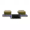 DeLOCK 9-pins 2,54 mm 2 x USB 2.0 1 x 9-pins 2,54 mm zwart blauw zilver