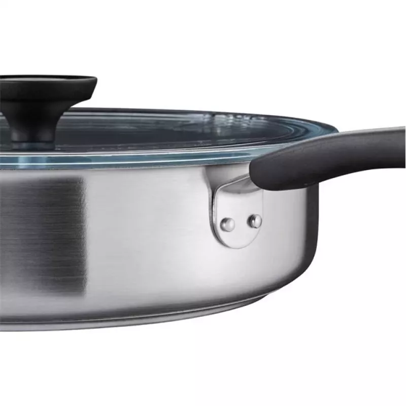 Bakpan 26 cm met keramische coating en deksel Func