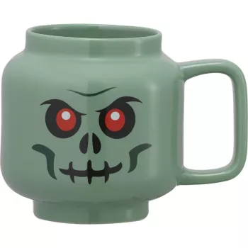 LEGO keramische beker groen skelet, groot