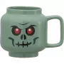 LEGO keramische beker groen skelet, groot