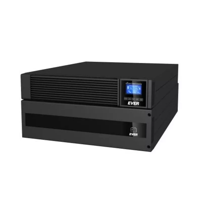 UPS EVER POWERLINE RT Plus 6 kVA T/PWPLRT-116K00/00 — online dubbelconversie rack/tower-ups 6kVA