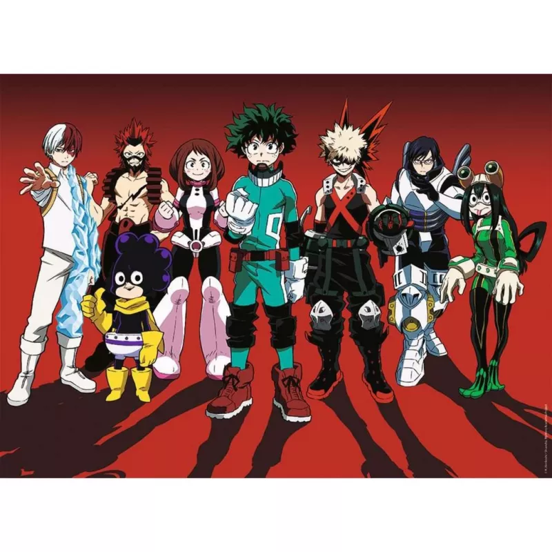 Puzzel My Hero Academia - Superhelden (500 stukjes)