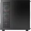 Montech XR midi-tower, gehard glas – zwart