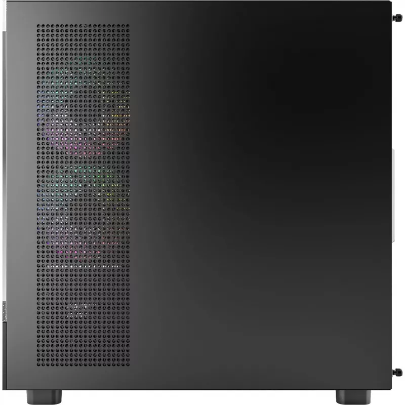 Montech XR midi-tower, gehard glas – zwart