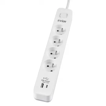 Overspanningsbeveiliging PROTECT 4PL 1A1C USB T/LZ12-PRO015/1000