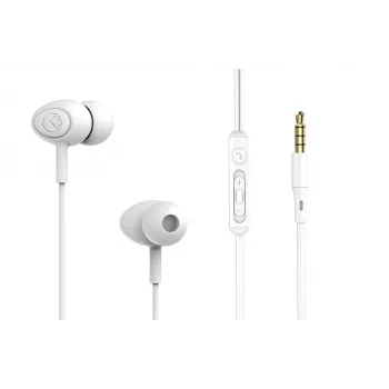 In-ear-koptelefoon Tellur Basic Gamma bedraad wit