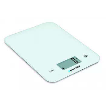 Keukenweegschaal BLAUPUNKT FKS401 — wit, max. 10 kg, 1 g nauwkeurigheid, touchbediening