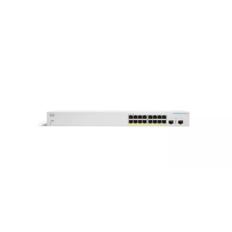 CISCO Business Switching CBS220 smart 16-poorts gigabit 2x1G SFP-uplink