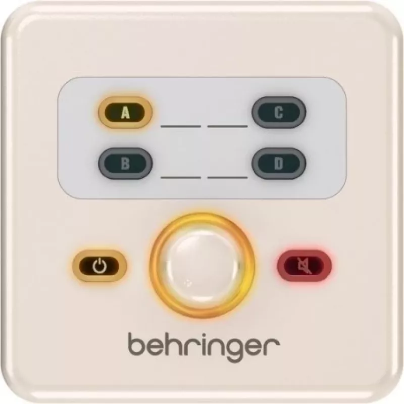 Behringer EUROCOM CP6000EU afstandsbediening bedraad audio druktoetsen