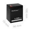Qoltec 53033 AGM-accu 12 V 4,5 Ah, max. 1,35 A, onderhoudsvrij