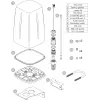 Omnidirectionele antenne Teltonika PR1IC970 0,617-4,3 GHz Wi-Fi