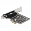 DeLOCK 66324 Interne RS-232 VGA-adapter PCIe-bus zwart