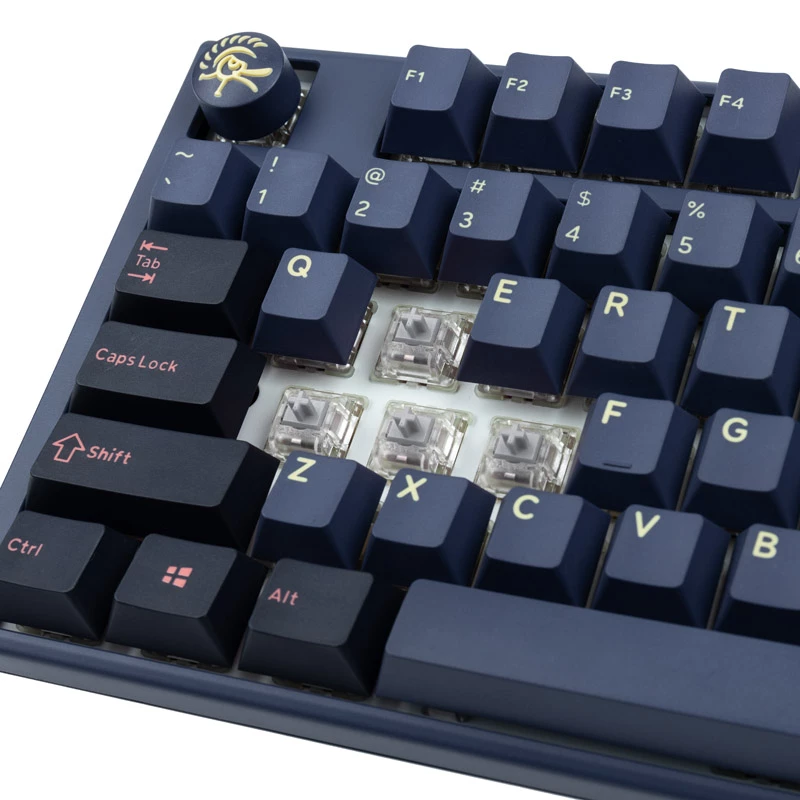 Ducky One 3 TKL toetsenbord gaming USB US English blauw